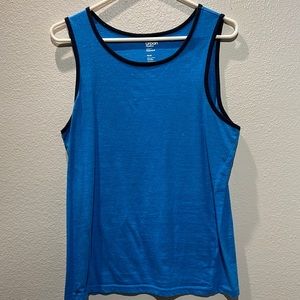 Men’s Urban Pipeline Blue Tank Top Size Small